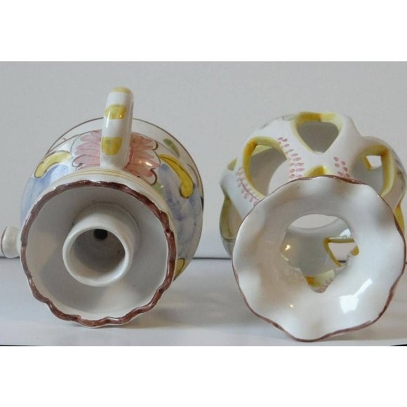 Ceramic Lamp,Hand made and painted in Portugal , Collection piece - Picture 7 of 10